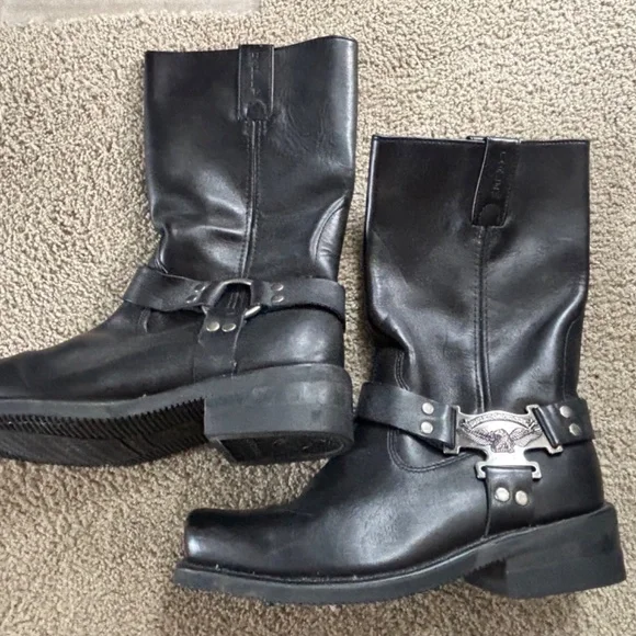 Motorcycle Riding Boots - Picture 3 of 5